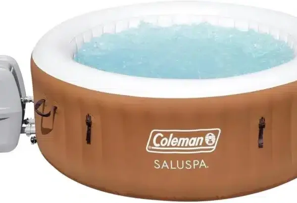 Opblaasbare ronde jacuzzi – draagbare buitenspa